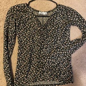 flower print long sleeve shirt!